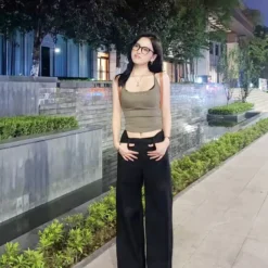 Women Vintage American Solid Camisole -Women Fashion Shop 08a4c2eac2e609b4