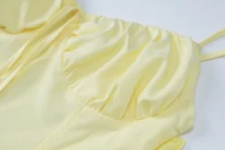 Women's Summer Sexy Strap Pleated Slim Waist Casual Long Dress -Women Fashion Shop 0a15825dcfaf2ef5