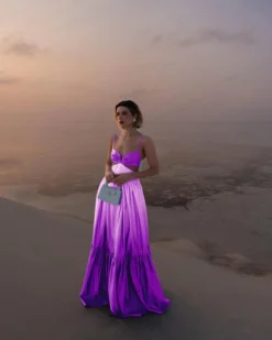 Women Summer Suspender Gradient Backless Sleeveless Dress -Women Fashion Shop 0c751ae0844eddf9