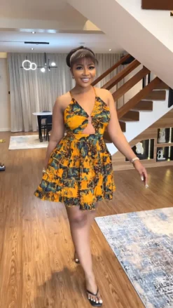 Women Deep V Sexy Camisole Ruffle Edge Print Backless Dress 29 Women Deep V Sexy Camisole Ruffle Edge Print Backless Dress -Women Fashion Shop 0dc5e7ce2d8749cf