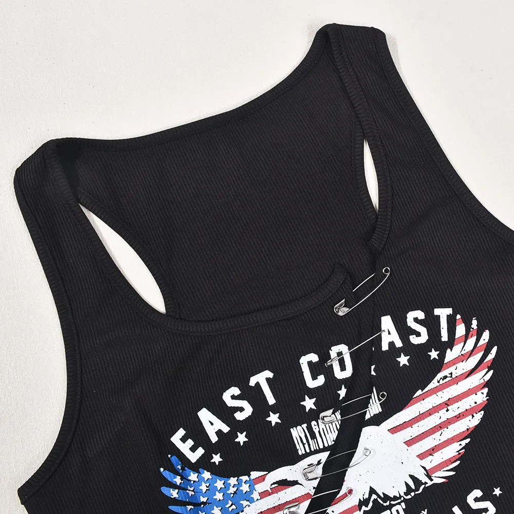 Racer Back Slim Sexy Crop Top 16 Racer Back Slim Sexy Crop Top - Image 14