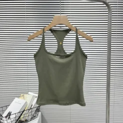 Women Vintage American Solid Camisole -Women Fashion Shop 14be86f84efe4fde