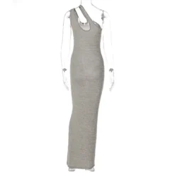 Women's Summer Fashion Sexy Slim Fit Slash Shoulder Sleeveless Dress -Women Fashion Shop 189181d5e9cfdd73