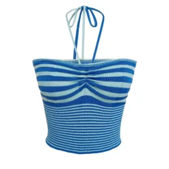 Women Strapless Striped Tank Top -Women Fashion Shop 1b25ff80cc6e4a63