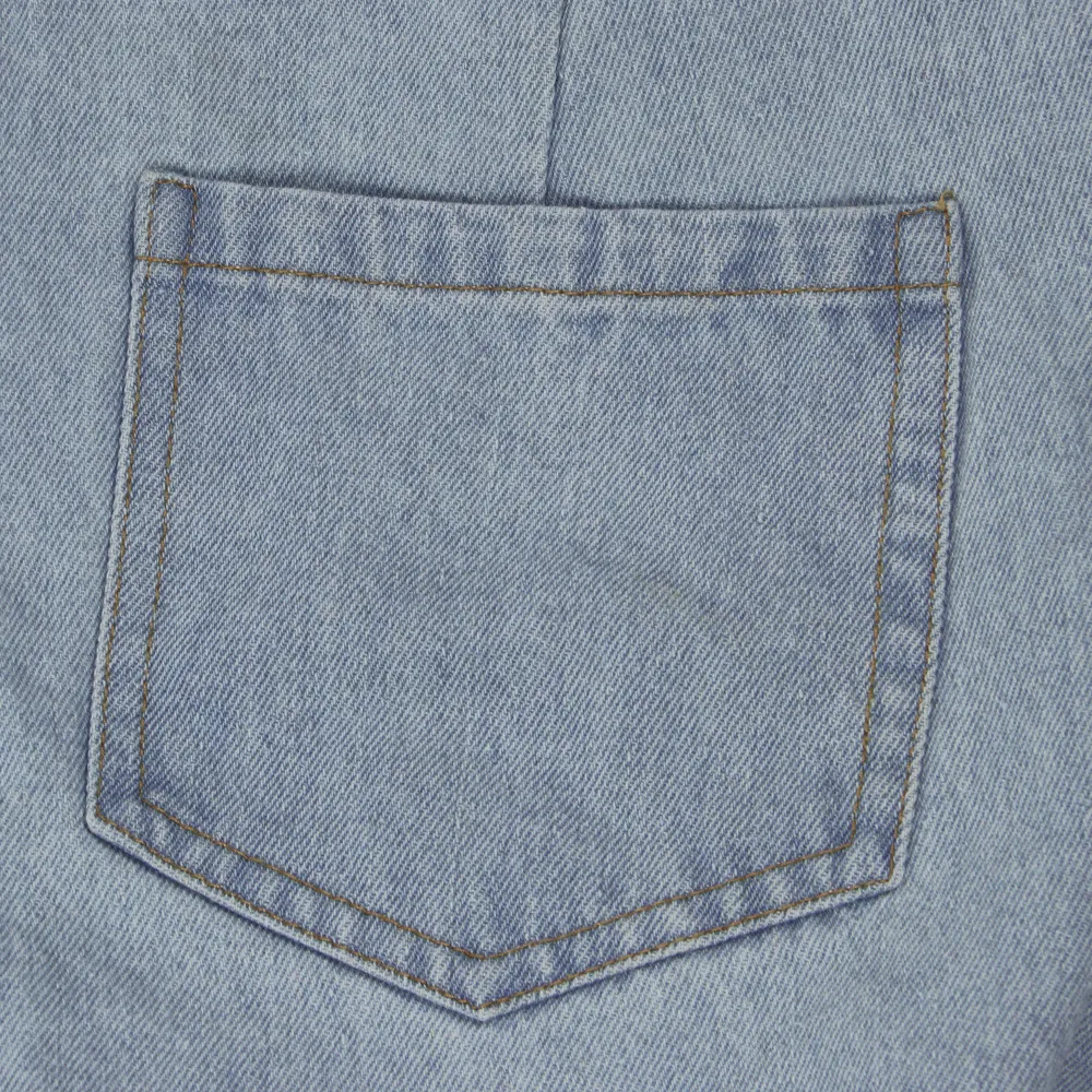 High Waist Belt Denim Pants 7 High Waist Belt Denim Pants - Image 5