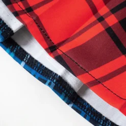 Women Autumn And Winter Contrast Color Plaid Pleated Skirt -Women Fashion Shop 1fa484550786d837