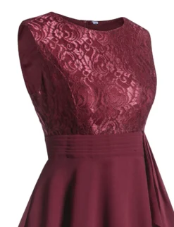 Women Chiffon Lace Dress 25 Women Chiffon Lace Dress -Women Fashion Shop 22a41e8013e22438