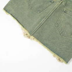 Women's Summer Bright Tassel Tight Fitting Non-Stretch Denim Skirt -Women Fashion Shop 240748cfbbc11141