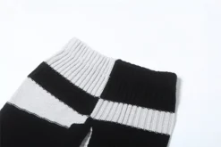 Women Contrast Color Bodycon Slit Skirt -Women Fashion Shop 25d639c791497128