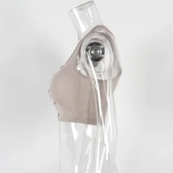 Summer Sleeveless Sexy Cropped Top Halter Neck Style Pin Button Cropped Tank Top Sweet Girl Top 25 Summer Sleeveless Sexy Cropped Top Halter Neck Style Pin Button Cropped Tank Top Sweet Girl Top -Women Fashion Shop 261c08eaa6df21c6