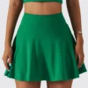 Spring Tennis Skirt Fitness Badminton Fake Two Piece Sports Skirt Pocket Running Casual Mini Skirt -Women Fashion Shop 2758b1c87c4ddf29