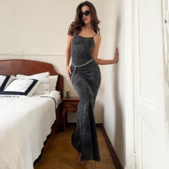 Women Casual Washed Printed Sleeveless Strapless Maxi Dress 24 Women Casual Washed Printed Sleeveless Strapless Maxi Dress -Women Fashion Shop 275db9d2f288c6ae