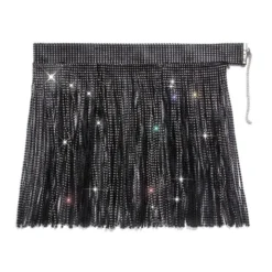 Sexy Black Bling Bling Rhinestone Fringe Tassels Night Club Skirt 23 Sexy Black Bling Bling Rhinestone Fringe Tassels Night Club Skirt -Women Fashion Shop 2a4198f388d1b686