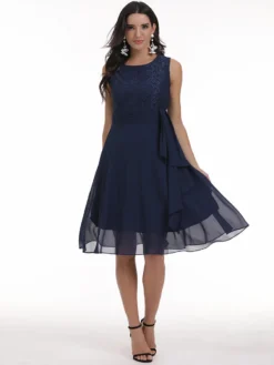 Women Chiffon Lace Dress 28 Women Chiffon Lace Dress -Women Fashion Shop 2a55a888030b981e