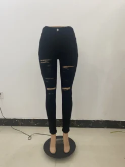 Women Stretch Ripped Denim Jeans Pant -Women Fashion Shop 2e0855837706cabd