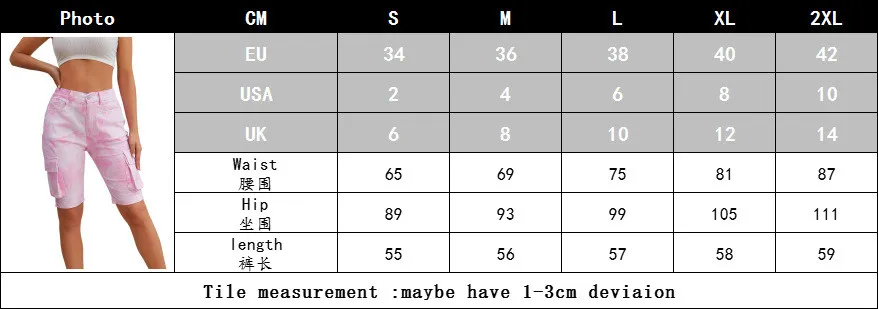 Women's Stretch Fashion Denim Shorts Washed Pocket Knee-Length Jeans 4 Women's Stretch Fashion Denim Shorts Washed Pocket Knee-Length Jeans - Image 2