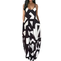 Sexy Fashion Summer Loose Sleeveless Suspender Dress For Women -Women Fashion Shop 311bd0988716a785