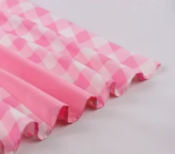 Women's Slim Waist Patchwork Sleeveless Pink Plaid Vintage A-Line Swing Dress 25 Women's Slim Waist Patchwork Sleeveless Pink Plaid Vintage A-Line Swing Dress -Women Fashion Shop 31ecc8d6489aab4e