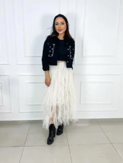 Women Irregular Mesh Skirt -Women Fashion Shop 35e28821a43af316