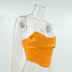 Summer Women's Sexy Fishbone Corset Wrap Chest Crop Tank Top -Women Fashion Shop 38b2f93b61f34578