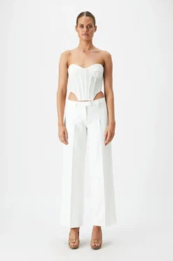 Women Sexy Mesh Fishbone Strapless Crop Top -Women Fashion Shop 38b423794ca6e16d