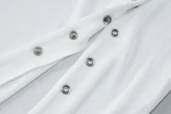 Women's Summer Sleeveless Button Slit Solid Color Slim Fashion Chic Dress For Women -Women Fashion Shop 394ac68328e7f5a3