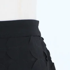 Autumn Fashion Chic Hollow Polka Dot Slim Fit Fringe Skirt -Women Fashion Shop 3a42c2af1a167a98