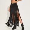 Dark Fringed Punk Style Sexy Tassel Skirt -Women Fashion Shop 3a966a37f9982b60