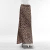 Women Leopard Print Satin Fishtail Skirt -Women Fashion Shop 3d86a44cef9939a6