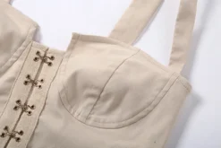 Women's Spring Summer Tight Fitting Studded Sexy Basics Camisole Tank Top -Women Fashion Shop 3e5c7fc0d56372cd