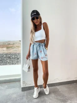 Women Summer Denim Rhinestone Shorts -Women Fashion Shop 3e64e5b17299ff4d