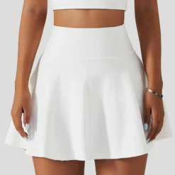Spring Tennis Skirt Fitness Badminton Fake Two Piece Sports Skirt Pocket Running Casual Mini Skirt 25 Spring Tennis Skirt Fitness Badminton Fake Two Piece Sports Skirt Pocket Running Casual Mini Skirt -Women Fashion Shop 40174ac9bcf95496