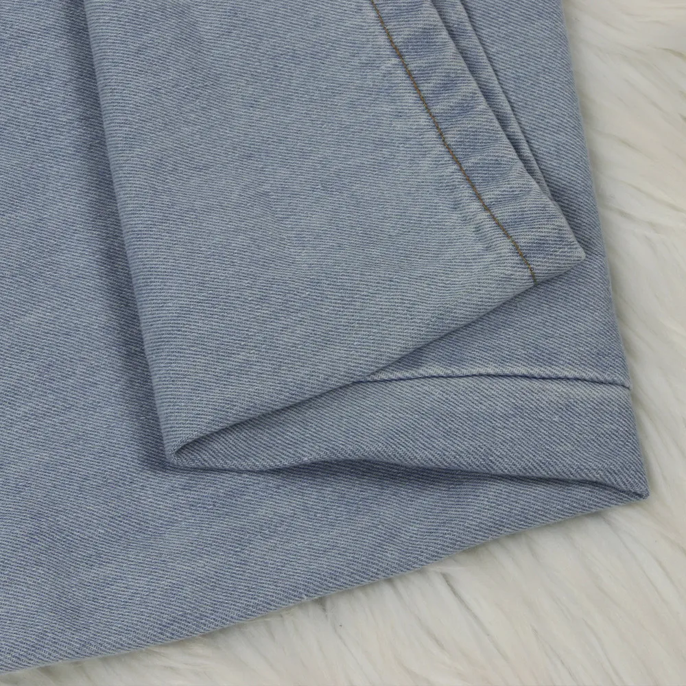 High Waist Belt Denim Pants 10 High Waist Belt Denim Pants - Image 8