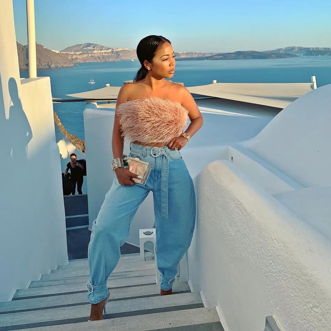 High Waist Belt Denim Pants 14 High Waist Belt Denim Pants - Image 12