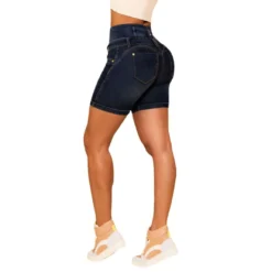High Waisted Denim Shorts Women's Slim Fit Butt Lift Shorts Hot Shorts -Women Fashion Shop 43b14e39edf5d127