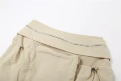 Women Solid Cargo Pocket Bodycon Skirt -Women Fashion Shop 44ba864adcbbcec3