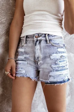 Spring Summer High Waist Ripped Tassel Women's Fashion Irregular Denim Shorts 17 Spring Summer High Waist Ripped Tassel Women's Fashion Irregular Denim Shorts -Women Fashion Shop 455fdacf519be9a7