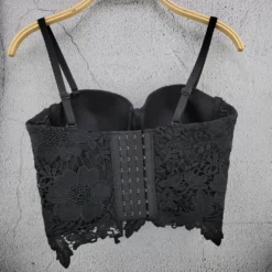 Women Straps Lace Crop Top -Women Fashion Shop 4584dcdecac29bdf