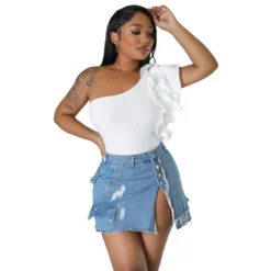 Sexy Fit Ripped Pocket Mini Denim Skirt Bodycon Club Skirt 14 Sexy Fit Ripped Pocket Mini Denim Skirt Bodycon Club Skirt -Women Fashion Shop 47020c6765a9e448