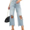 Women Loose Ripped Denim Pants -Women Fashion Shop 48dd128cda76b9e3