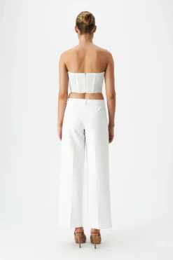 Women Sexy Mesh Fishbone Strapless Crop Top -Women Fashion Shop 4cd42f15e4d4e668