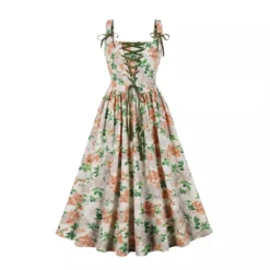 Summer Women French Floral Suspender Dress -Women Fashion Shop 4eae04c16a8121b0