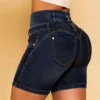 High Waisted Denim Shorts Women's Slim Fit Butt Lift Shorts Hot Shorts -Women Fashion Shop 53663f30f6d5b97c