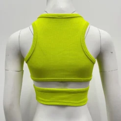 Women Summer Hollow Sleeveless Crop Top -Women Fashion Shop 545a897d5ccea920