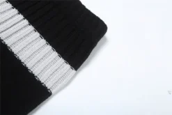 Women Contrast Color Bodycon Slit Skirt -Women Fashion Shop 54d604d460662f1e