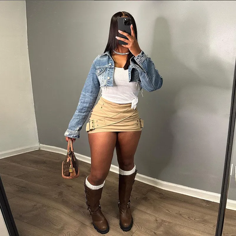 Women Style Sexy Bodycon Mini Skirt 14 Women Style Sexy Bodycon Mini Skirt - Image 12