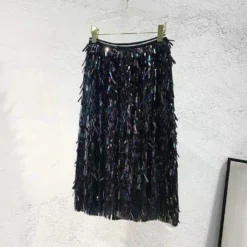 Women Fringed Sequin High Waist Bodycon Skirt 20 Women Fringed Sequin High Waist Bodycon Skirt -Women Fashion Shop 590ef05a70d3722e