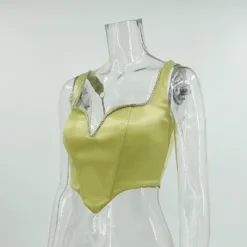 Summer Heart Sexy Beaded Women's Camisole Cropped Top -Women Fashion Shop 5d0ecca6465d4924