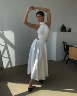 Women Summer Satin Loose Skirt -Women Fashion Shop 5fa9c4f75b2f892b