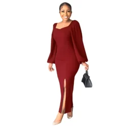 Women Fit Sexy Backless Long Sleeve Slit Dress 31 Women Fit Sexy Backless Long Sleeve Slit Dress -Women Fashion Shop 61ff788f9c6df208